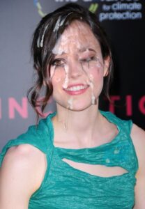 Ellen Page Huge Load Facial Fake